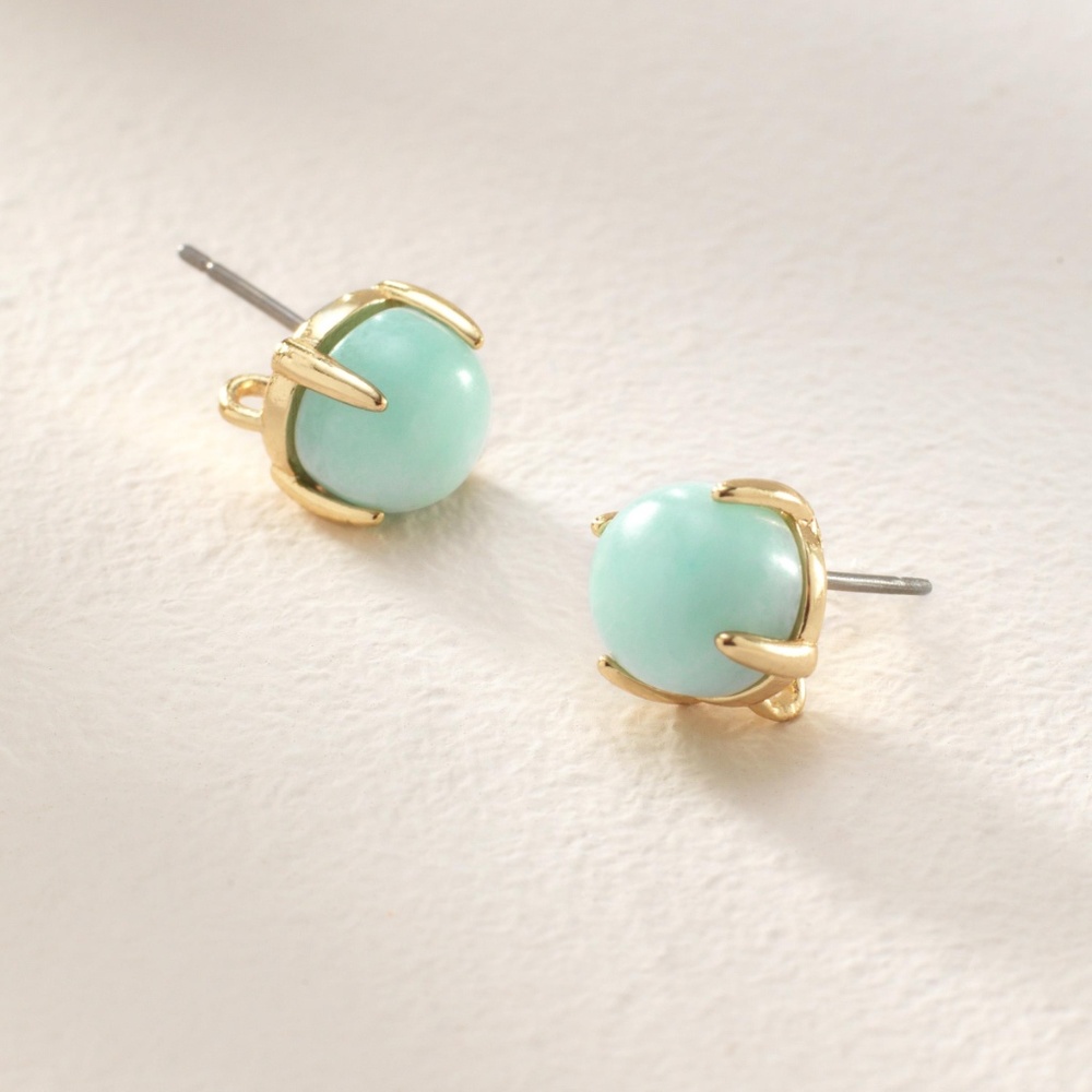 Stella & Dot | Mint Anne Fringe Statement to Stud Earrings - Picture 4 of 10